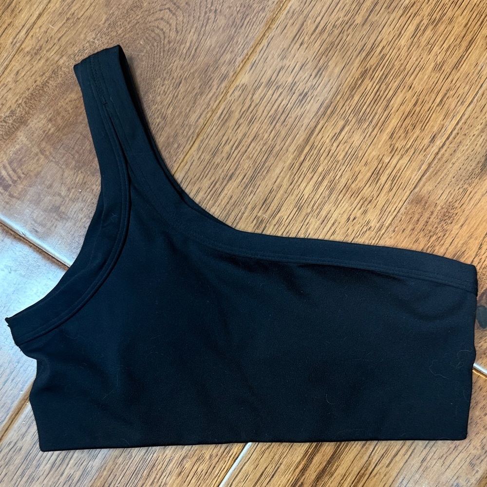 All in Motion Black single strap sports bra, XS
